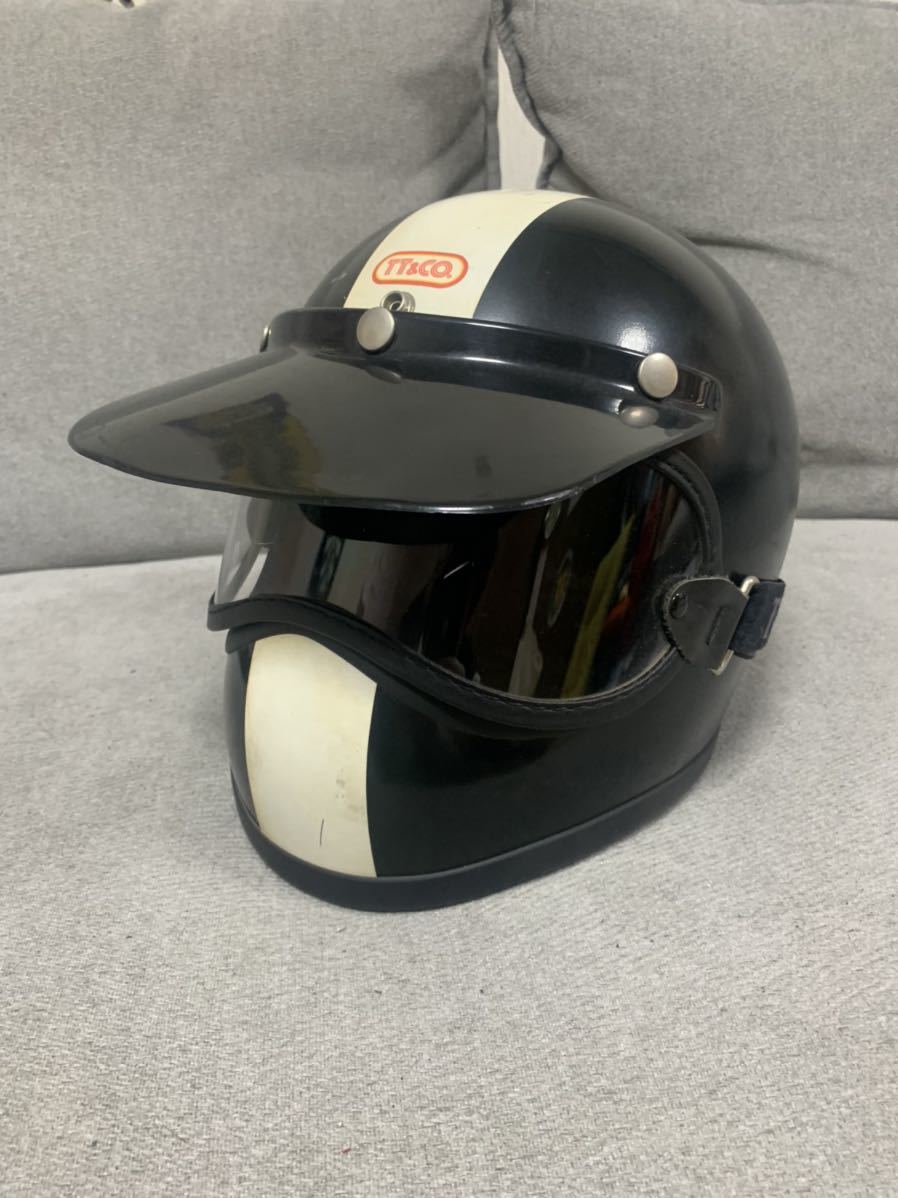 TT&CO Club Harley コラボ トゥーカッター ヘルメット 美品 TT&CO. TT&COMPANY×CLUB HARLEYヴィンテージルックなのに安全