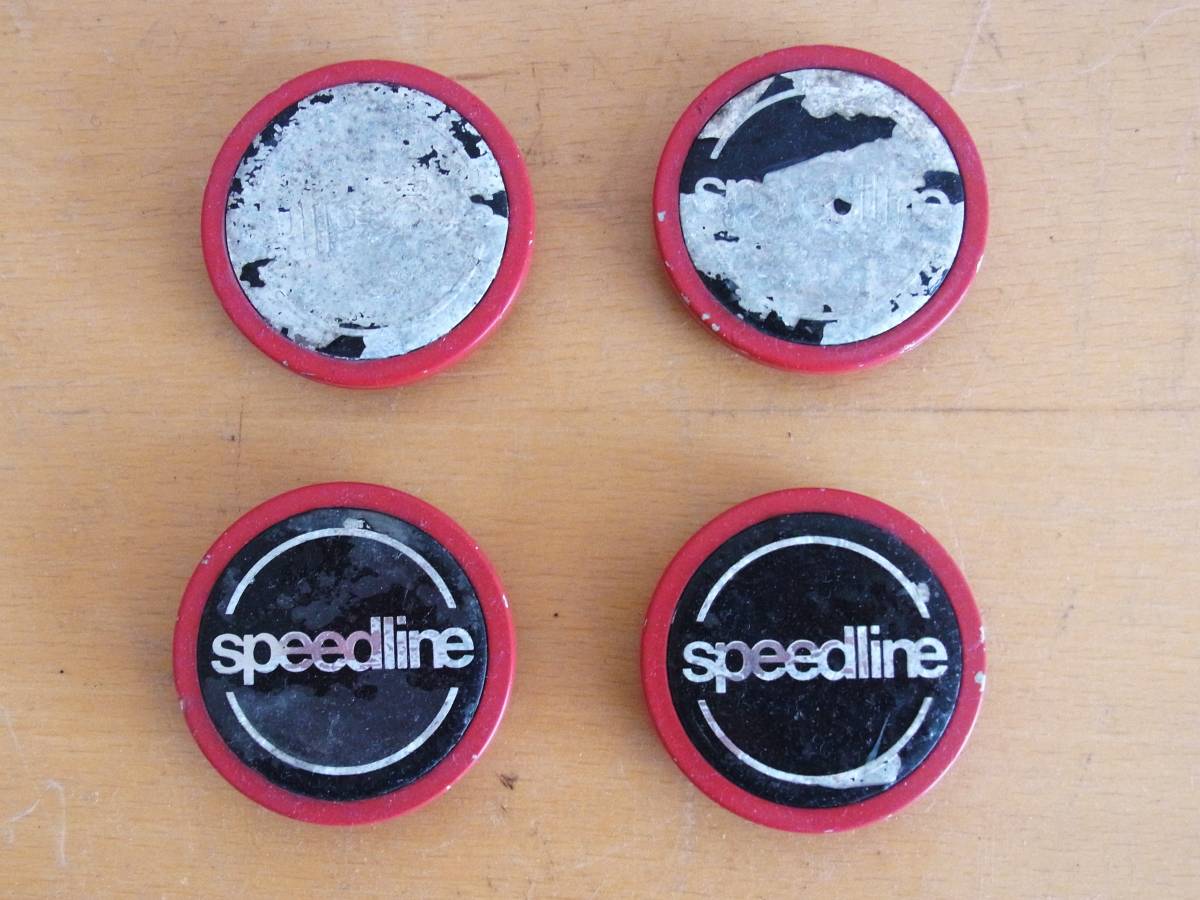 SPEEDLINE スピードライン センターキャップ ホイールキャップ 4個組  