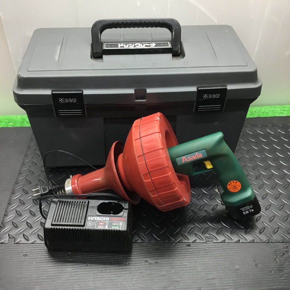 【ジャンク品】ASADA/アサダ　ドレンクリーナー　B-75　