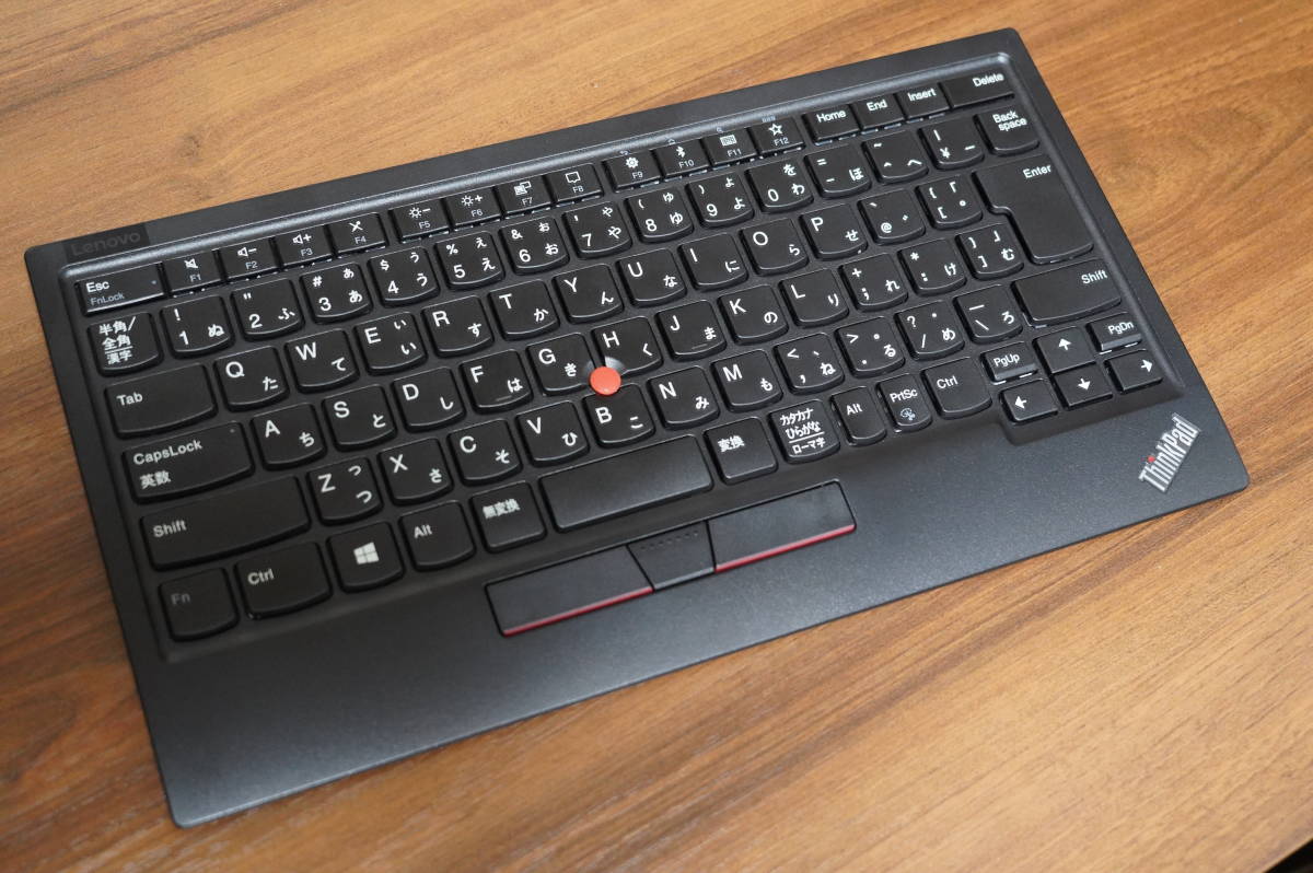  レノボ シンクパッド キーボードLenovo ThinkPad Keyboard 使用時間僅少 綺麗(ワイヤレスキーボード)｜売買されたオークション情報、yahooの商品情報をアーカイブ公開 - オークファン ワイヤレスキーボード