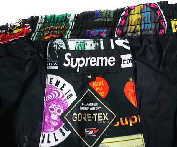 SUPREME シュプリーム GORE-TEX Stickers Pant ゴアテックス 