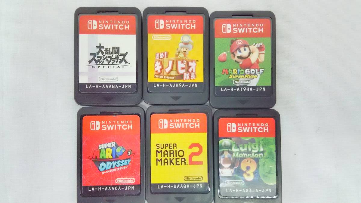 オンラインストア最安値 《動作品》SWITCHソフト 2本 大乱闘スマッシュ