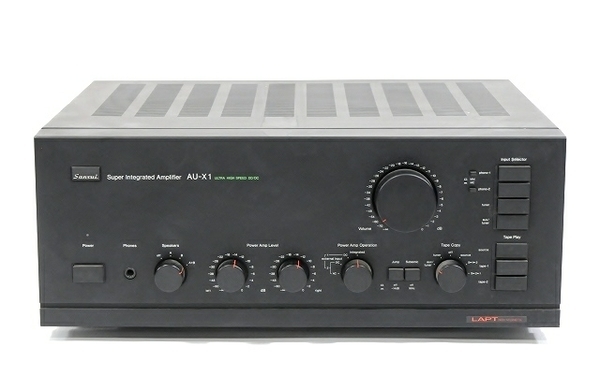 引取限定】 SANSUI AU-X11 プリメインアンプ オーディオ ジャンク 直