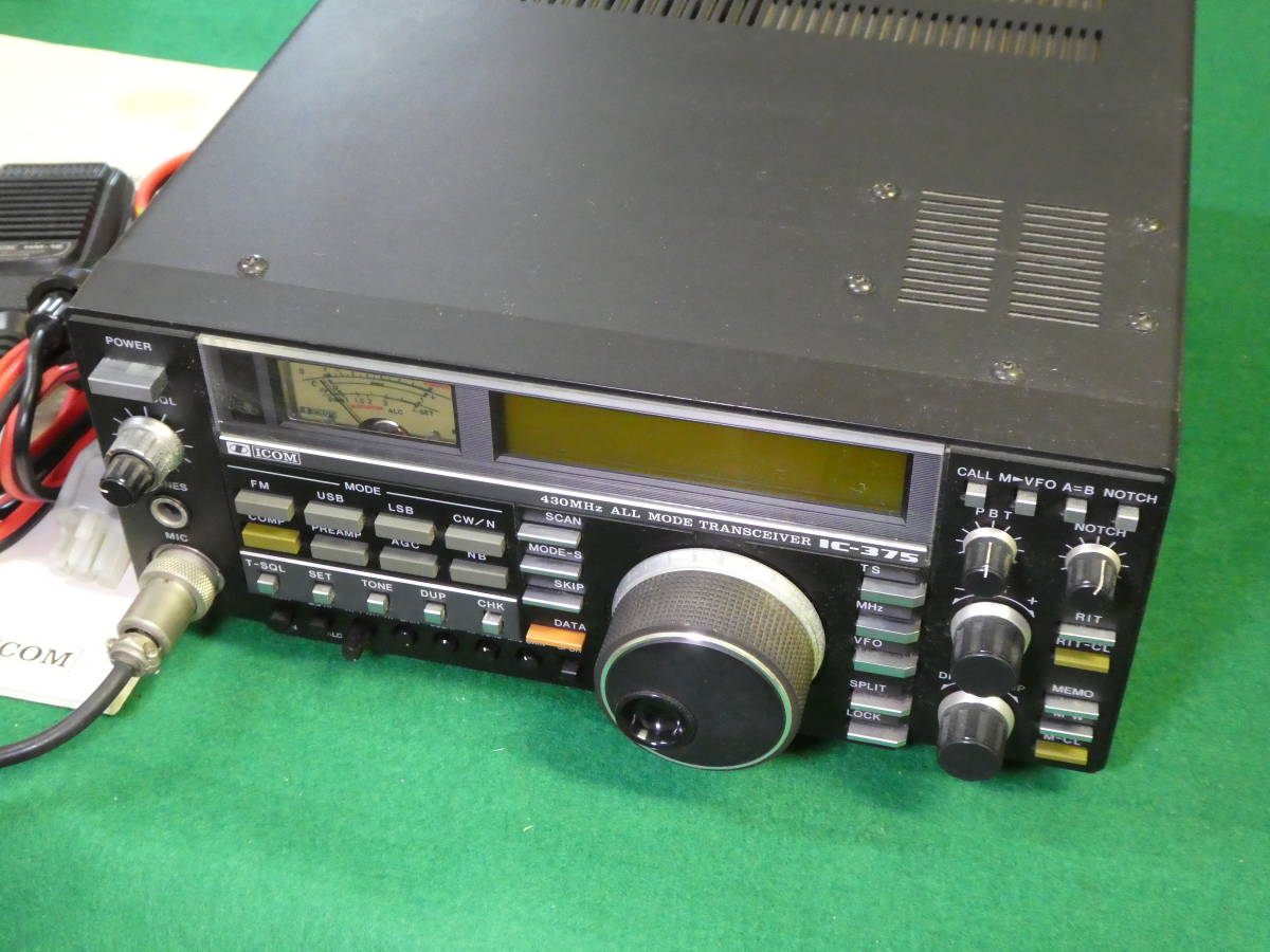 IC-375 430MHz ICOM ALL MODE TRANSCEIVER アイコム オールモード 固定