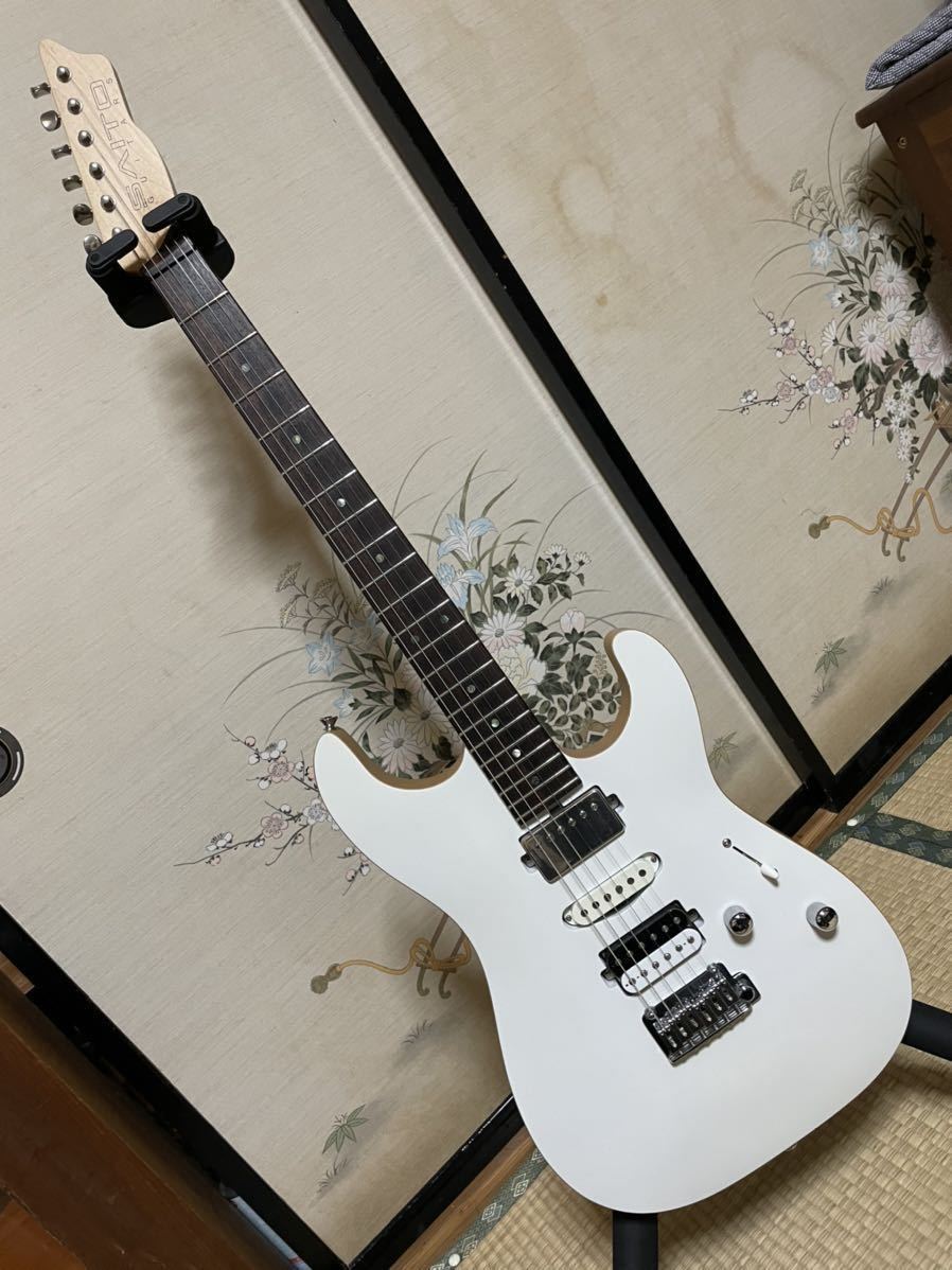 低価，定番人気 Saito Guitars S-622 HSH サイトウ 白(その他)｜売買されたオークション情報、yahooの商品情報をアーカイブ公開 - オークファン 本体