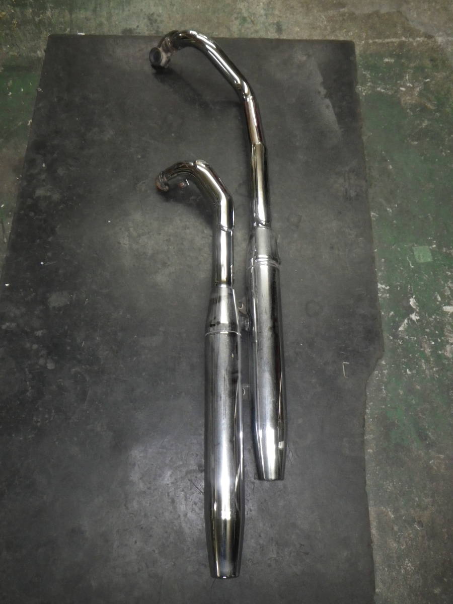 ヤマハ ドラッグスター1100 クラシック DSC11 VP10J 純正マフラーの 