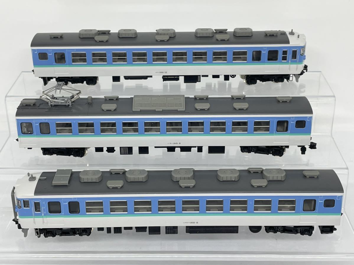 TOMIX JR169系電車（長野色）基本セット 3両 92085未使用品 |