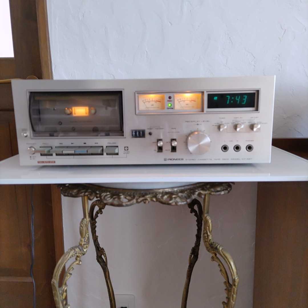 オーディオ機器 781109/PIONEER CT-700 カセットテープデッキ 通電