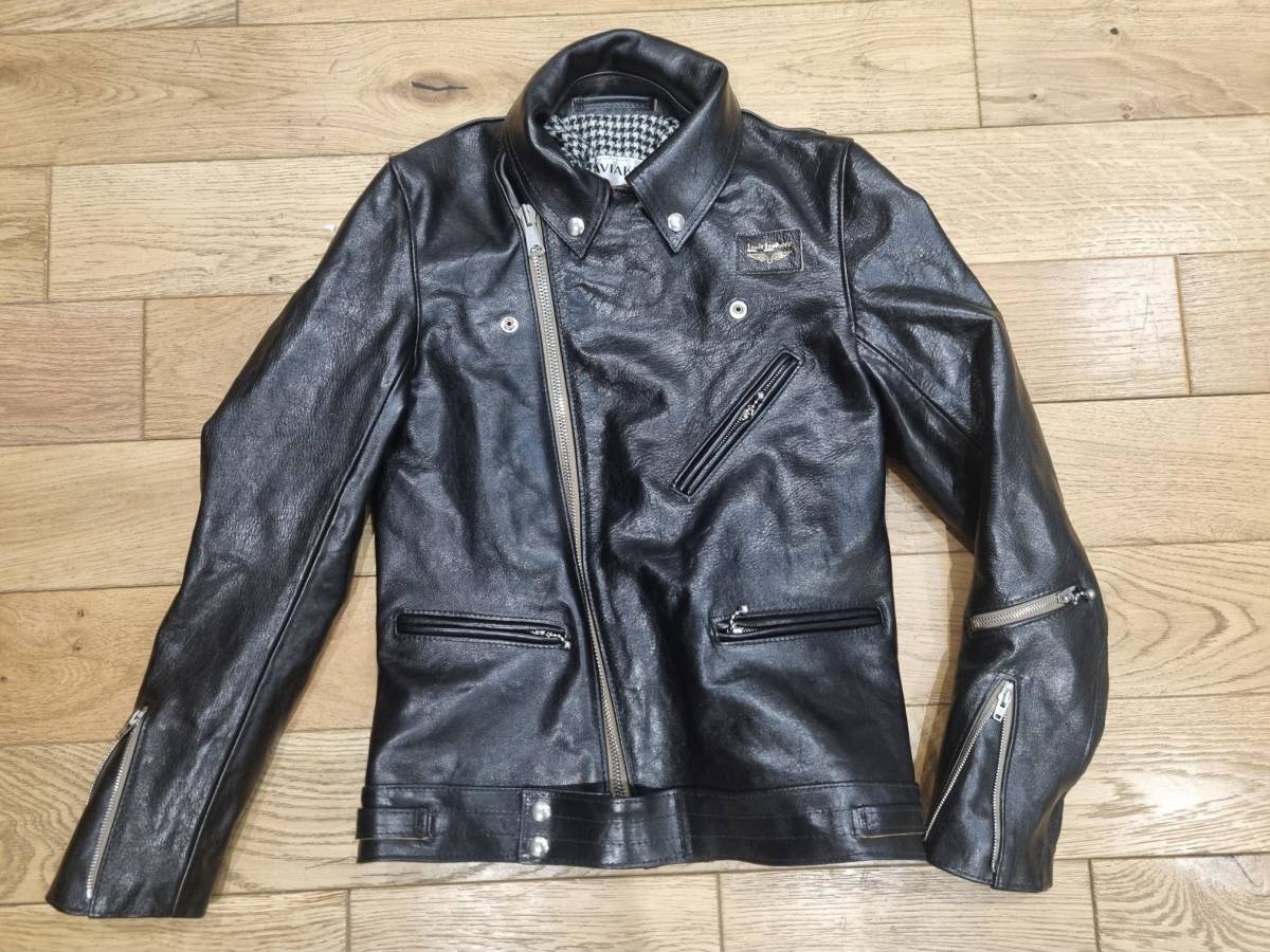 Lewis ルイスレザー TOOTH Leathers DOG Japan WOOL(千鳥格子 