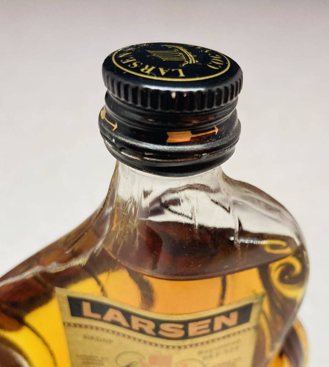 rs24 必見 ! 未開栓 古酒 LARSEN ラーセン ミニボトル シップボトル