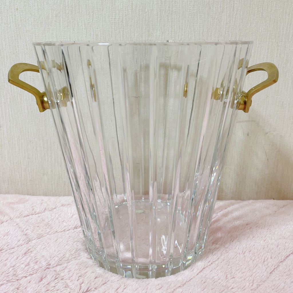 ★美品★Baccaratバカラハーモニーワインシャンパーニュクーラーガラス ☆美品☆Baccaratバカラハーモニーワインシャンパーニュクーラーガラス