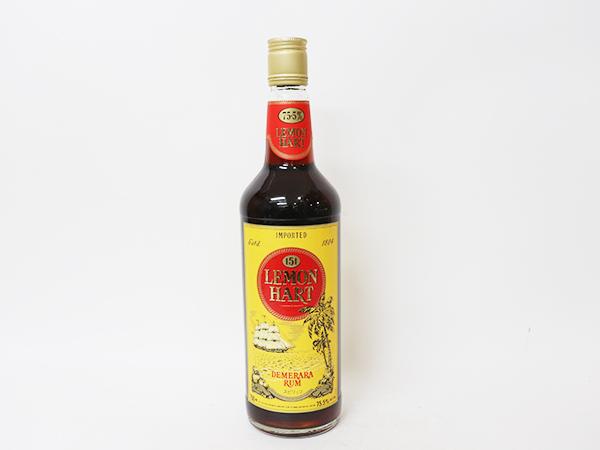 【古酒】LEMON HART デメラララム 750ml 75.5% ☆レモンハート 151 デメララ ラム スピリッツ LEMON HART