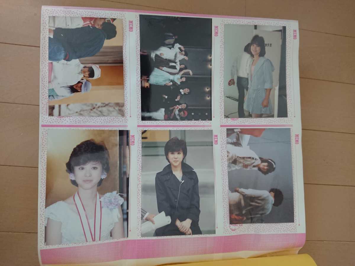松田聖子 生写真72枚付フォトアルバム 紙製アルバム付き(松田聖子 