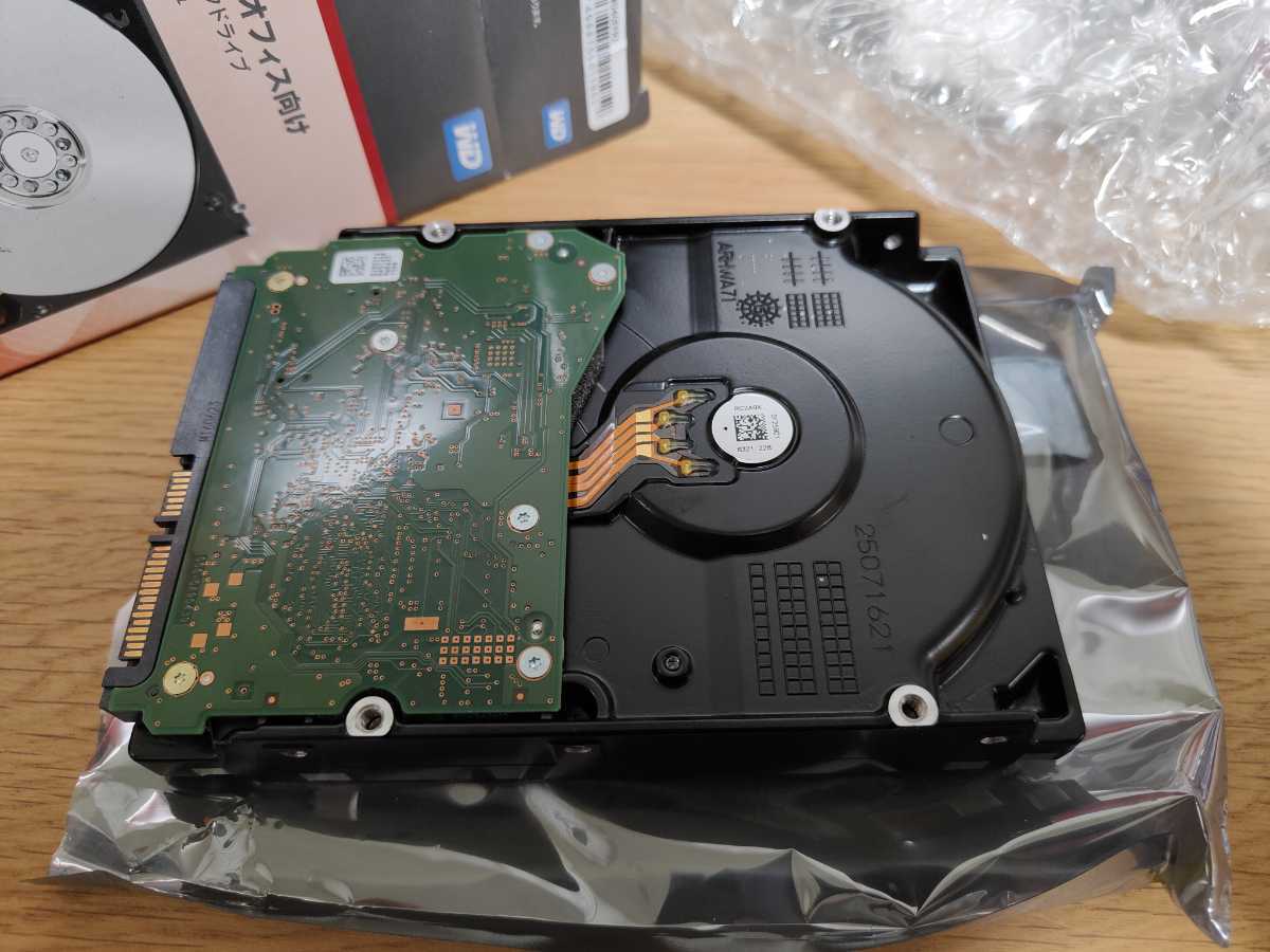 Western Digital WD80EFZX ジャンク扱い WD RED HDD 8TB 3.5inch 3.5