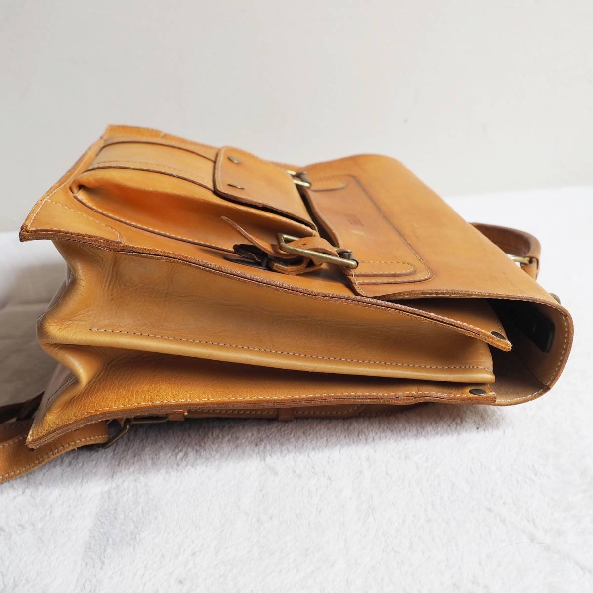 定価7.8万☆ブリー BREE MAX ヌメ革 レザー 3way リュック バック 