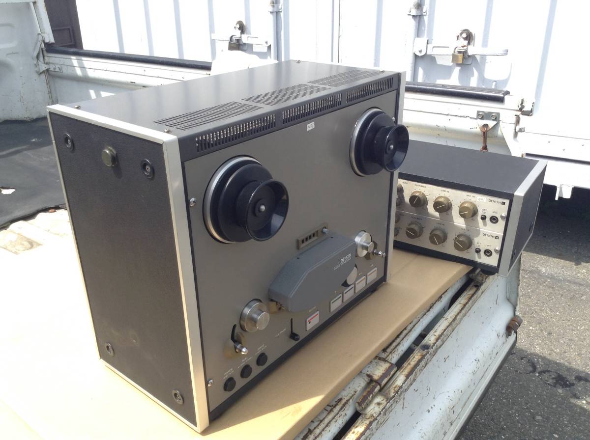 美品！DENON オープンリールデッキ&アンプセット 希少 DH-610s 綺麗  