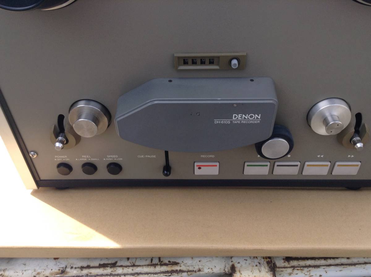 美品！DENON オープンリールデッキ&アンプセット 希少 DH-610s 綺麗  