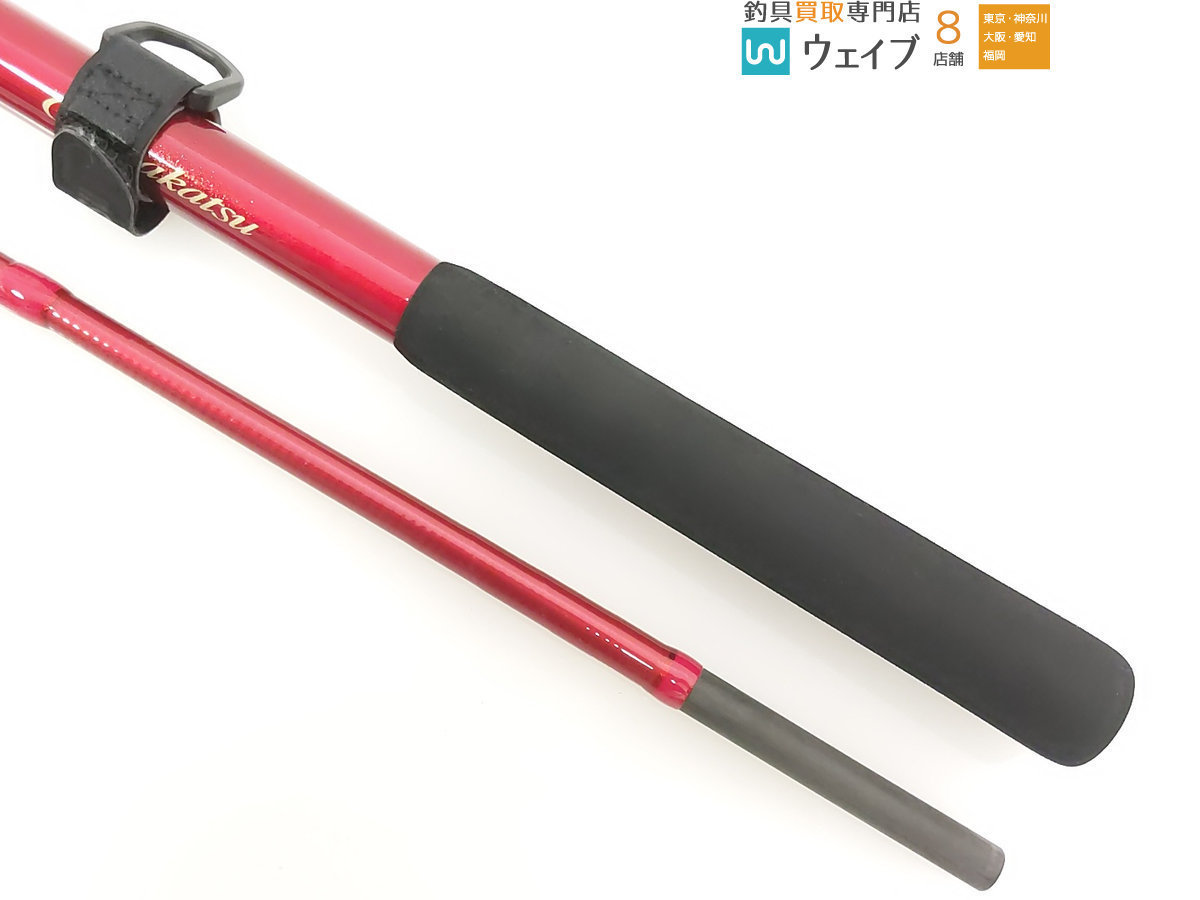 がまかつ がま船 レッドアーク 30-300 ソリッド 美品 がまかつ レッド