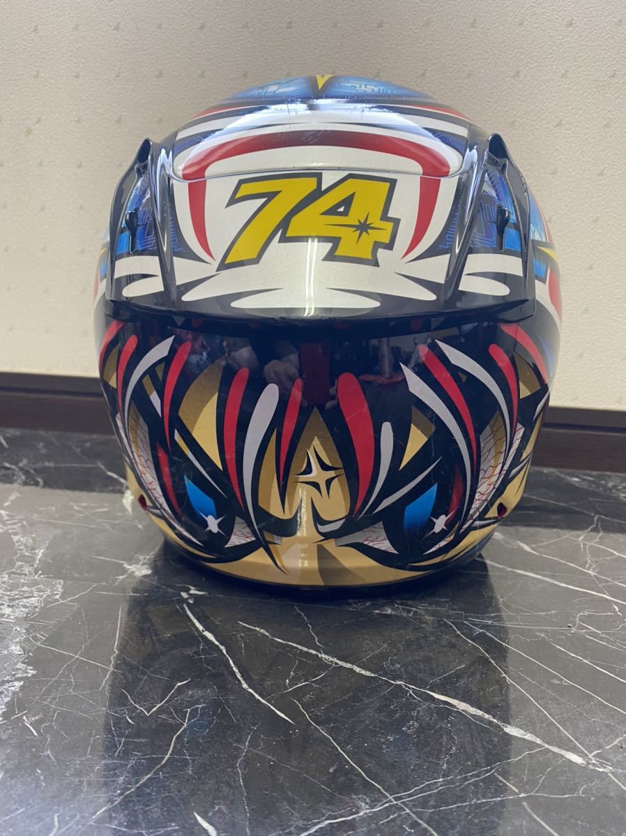 SHOEI ショーエイ フルフェイス ヘルメット 加藤大治郎 レプリカ L 