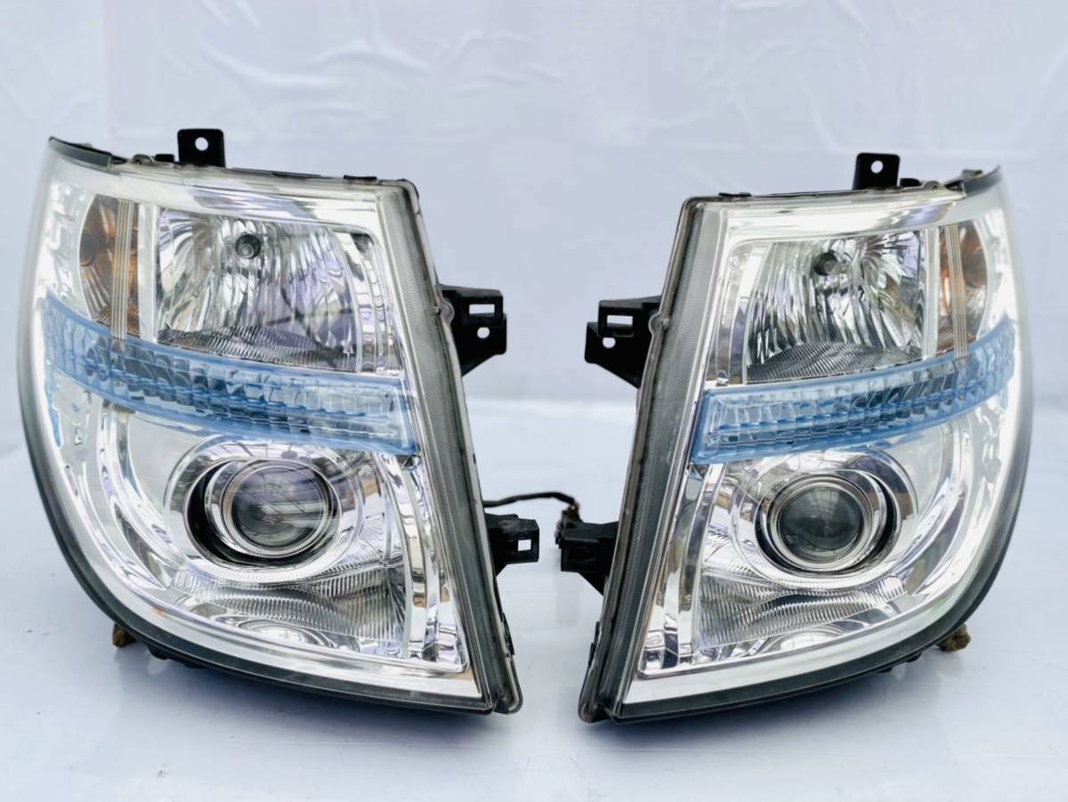 大人気，2026 CL-22428 点灯OK エルグランド E51 ハイウェイスター HIDヘッドライト 中期後期 左右ライト キセノン AFS ブルー KOITO 100-24852(ヘッドライト)｜売買されたオークション情報、yahooの商品情報をアーカ 日産用