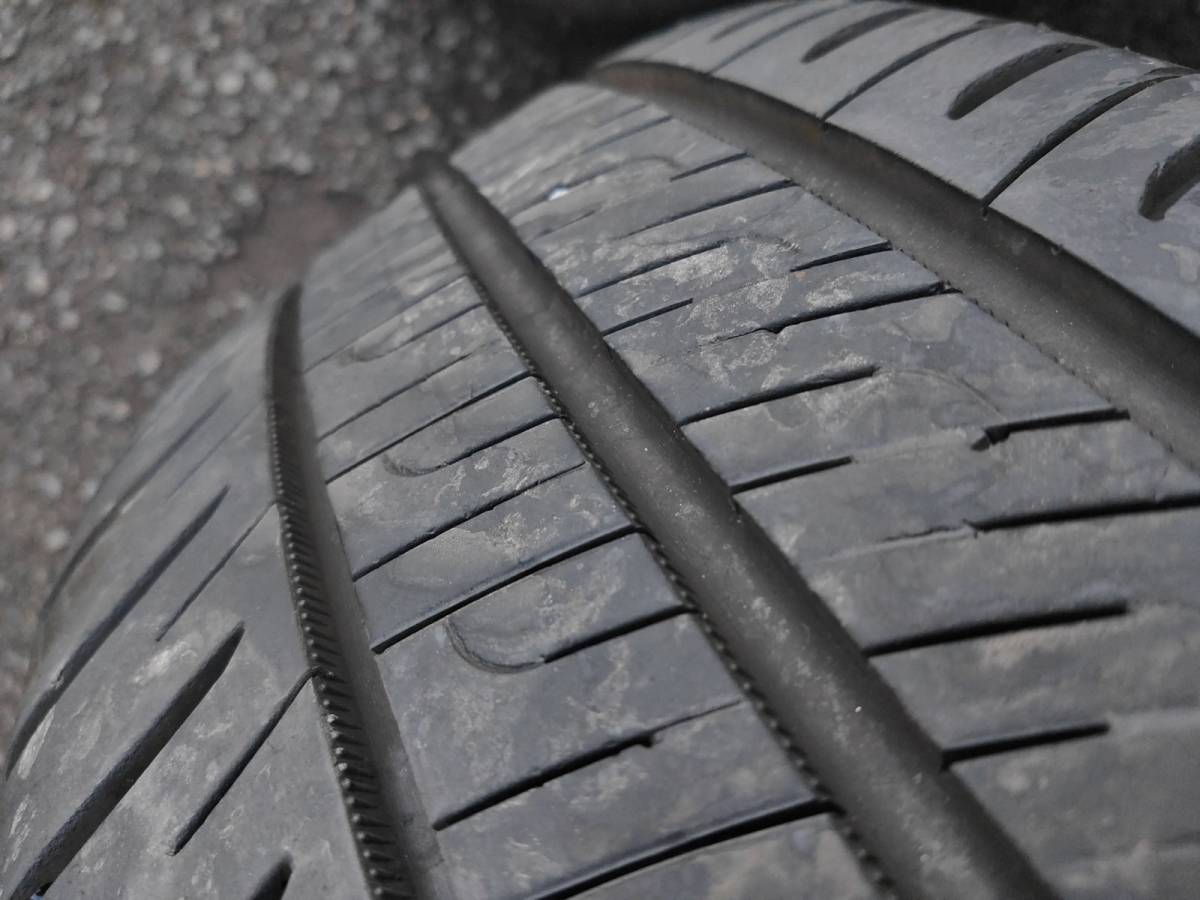 クロスロード外し バリ山タイヤ付純正17インチアルミホイール　215/60R17エナセーブRV505　2019年製　4本セット　【中古】 純正 17インチ 4本 ヴォクシー純正 新車外し‼️トヨタ ハイグロス