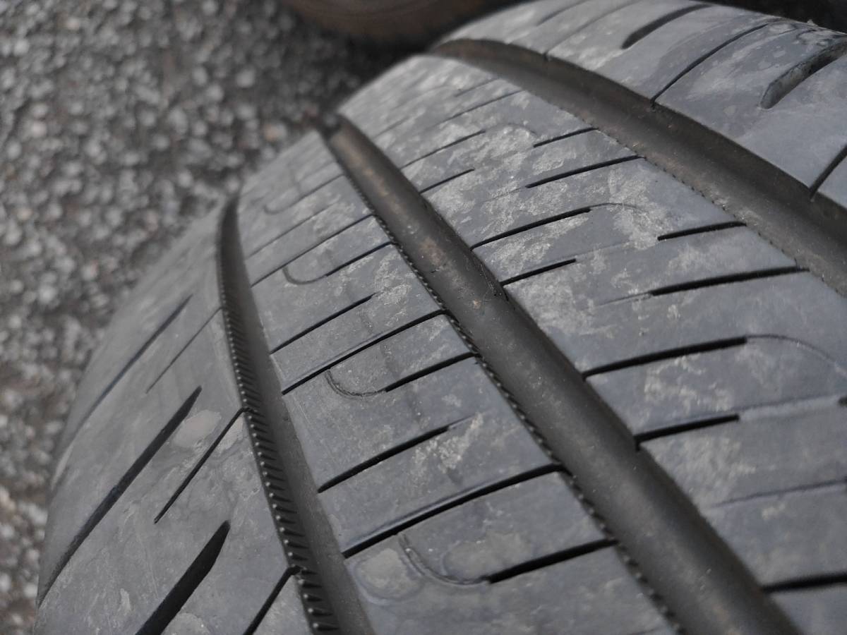 クロスロード外し バリ山タイヤ付純正17インチアルミホイール　215/60R17エナセーブRV505　2019年製　4本セット　【中古】 純正 17インチ 4本 ヴォクシー純正 新車外し‼️トヨタ ハイグロス