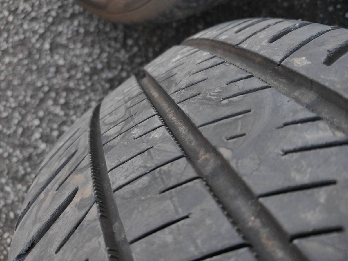 クロスロード外し バリ山タイヤ付純正17インチアルミホイール　215/60R17エナセーブRV505　2019年製　4本セット　【中古】 純正 17インチ 4本 ヴォクシー純正 新車外し‼️トヨタ ハイグロス