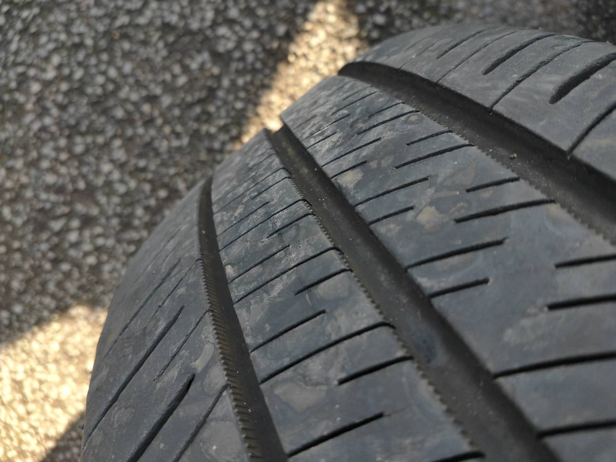 クロスロード外し バリ山タイヤ付純正17インチアルミホイール　215/60R17エナセーブRV505　2019年製　4本セット　【中古】 純正 17インチ 4本 ヴォクシー純正 新車外し‼️トヨタ ハイグロス
