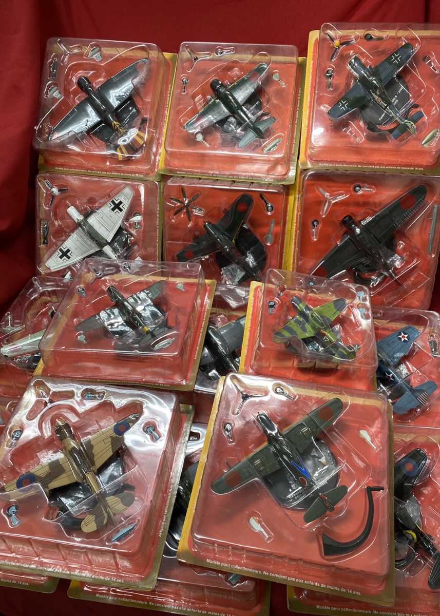 【お得，人気SALE】 デアゴスティーニ 第二次世界大戦 １６点 おまとめ① 傑作機コレクション ブリスター(軍用機)｜売買されたオークション情報、yahooの商品情報をアーカイブ公開 - オークファン 軍用機