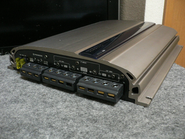 carrozzeria カロッツェリア GM-X904 4ch パワーアンプ 部品交換済み