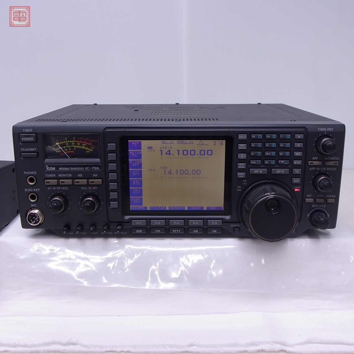 ICOM IC-756M HF/50MHz 50W トランシーバー
