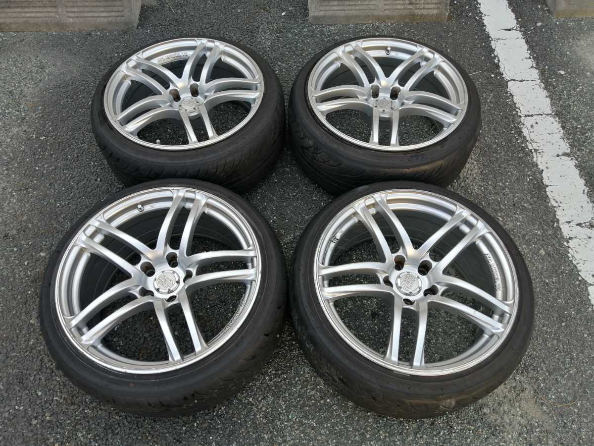ヨコハマ AVS モデルT5 18インチ 5穴 114.3 9J+22 4本セット YOKOHAMA 