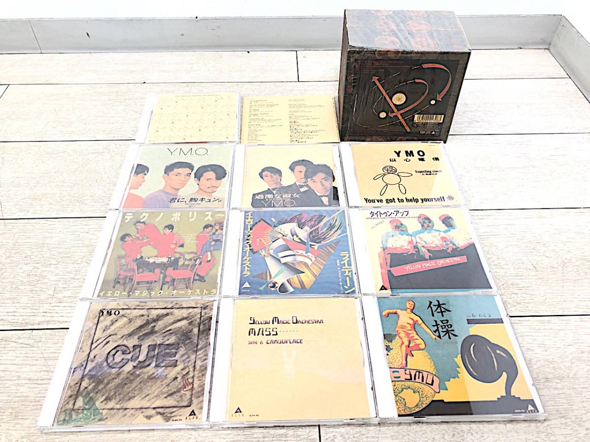 4/073 【動作未確認】YMO CUBIC-YMO SINGLE BOX 完全限定保存盤 ALDA91
