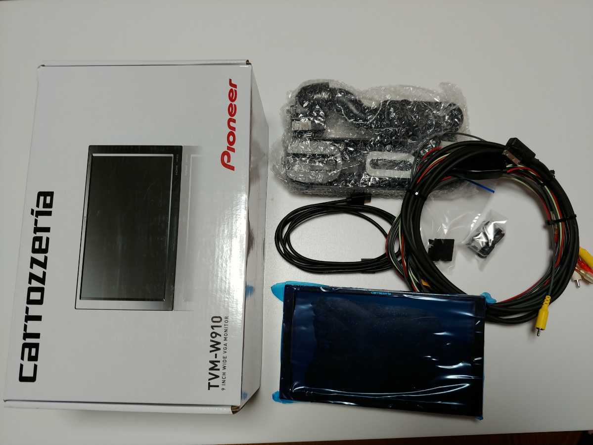 TVM-W910 モニター パイオニア カロッツェリア TVM-W910⁄TVM-W710 新品