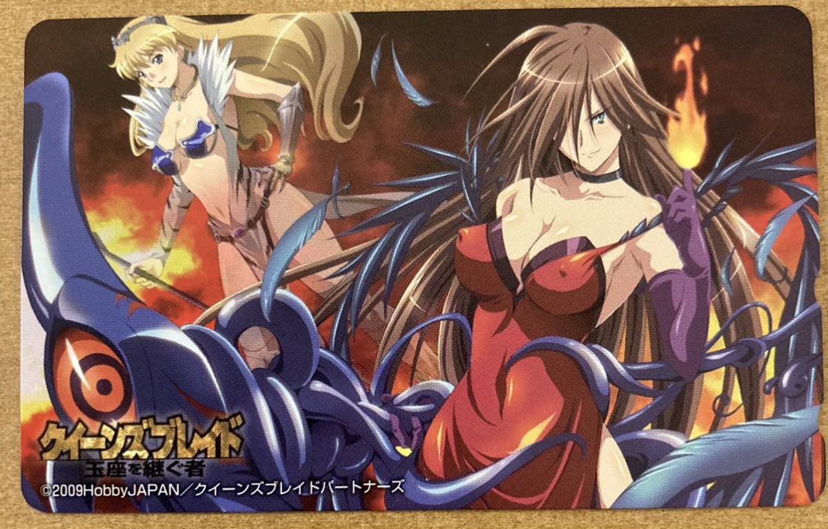 クイーンズブレイド Queen S Blade ホビージャパン ゲーム クイブレ テレカ アニメ 漫画 その他 売買されたオークション情報 Yahooの商品情報をアーカイブ公開 オークファン Aucfan Com