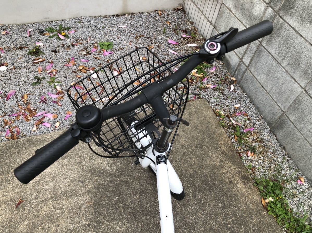手渡し限定 越谷市 20インチ 折り畳み自転車 MOBI-CYCLE MB-09 