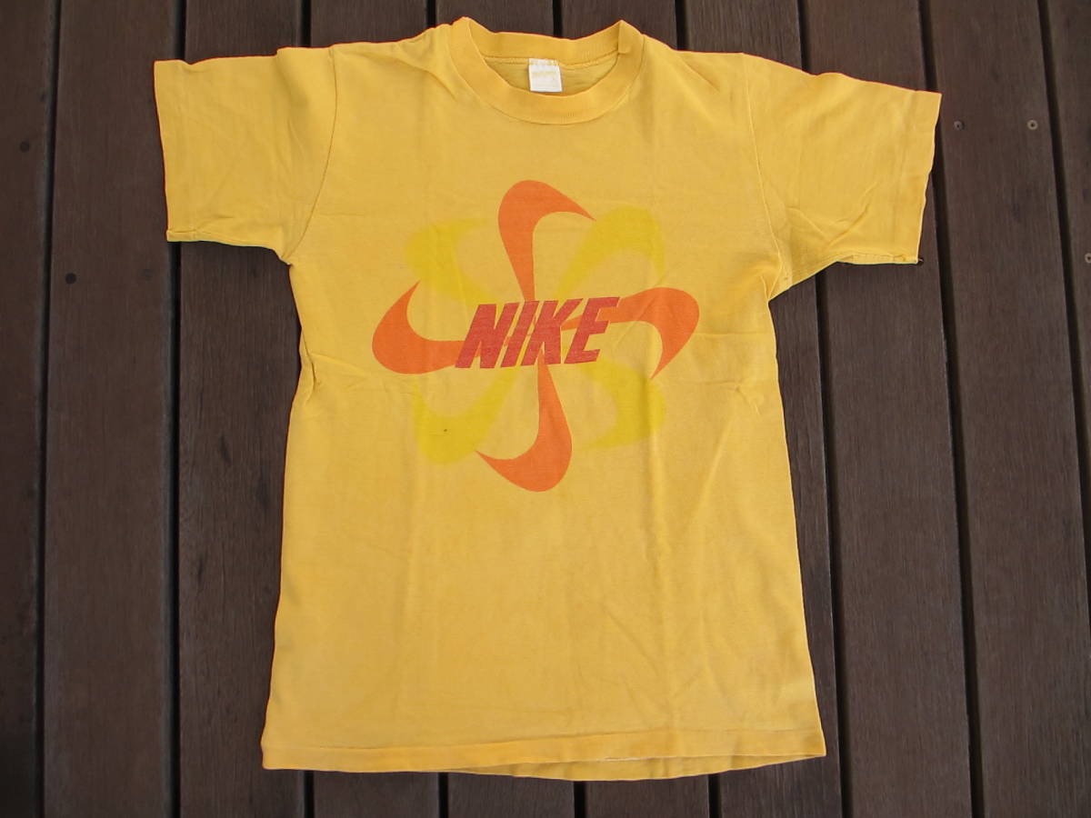 70s 風車 ビンテージ マスタード 他社タグ 染み込み オリジナル