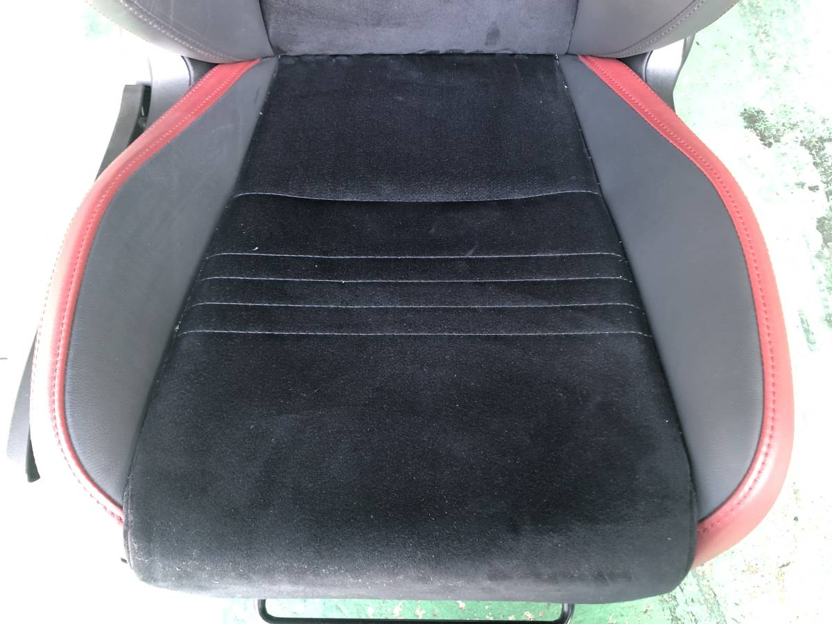☆スバル WRX STi VAB 純正 運転席 シート ハーフレザー☆(スバル用 