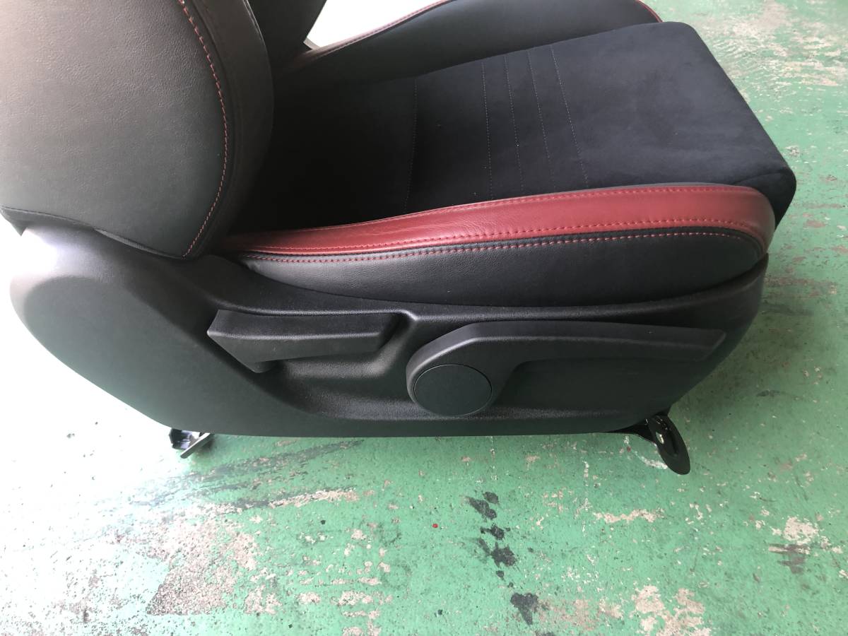 ☆スバル WRX STi VAB 純正 運転席 シート ハーフレザー☆(スバル用 