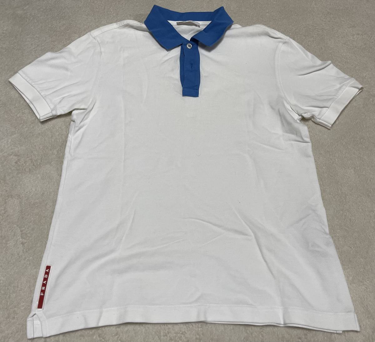 定番人気，得価 PRADA SPORT プラダ PRADA プラダスポーツ メンズ S プラダジャパン㈱ ポロシャツ 半袖 半袖ポロシャツ トップス 正規品(トップス)｜売買されたオークション情報、yahooの商品情報をアーカイブ公 男性用