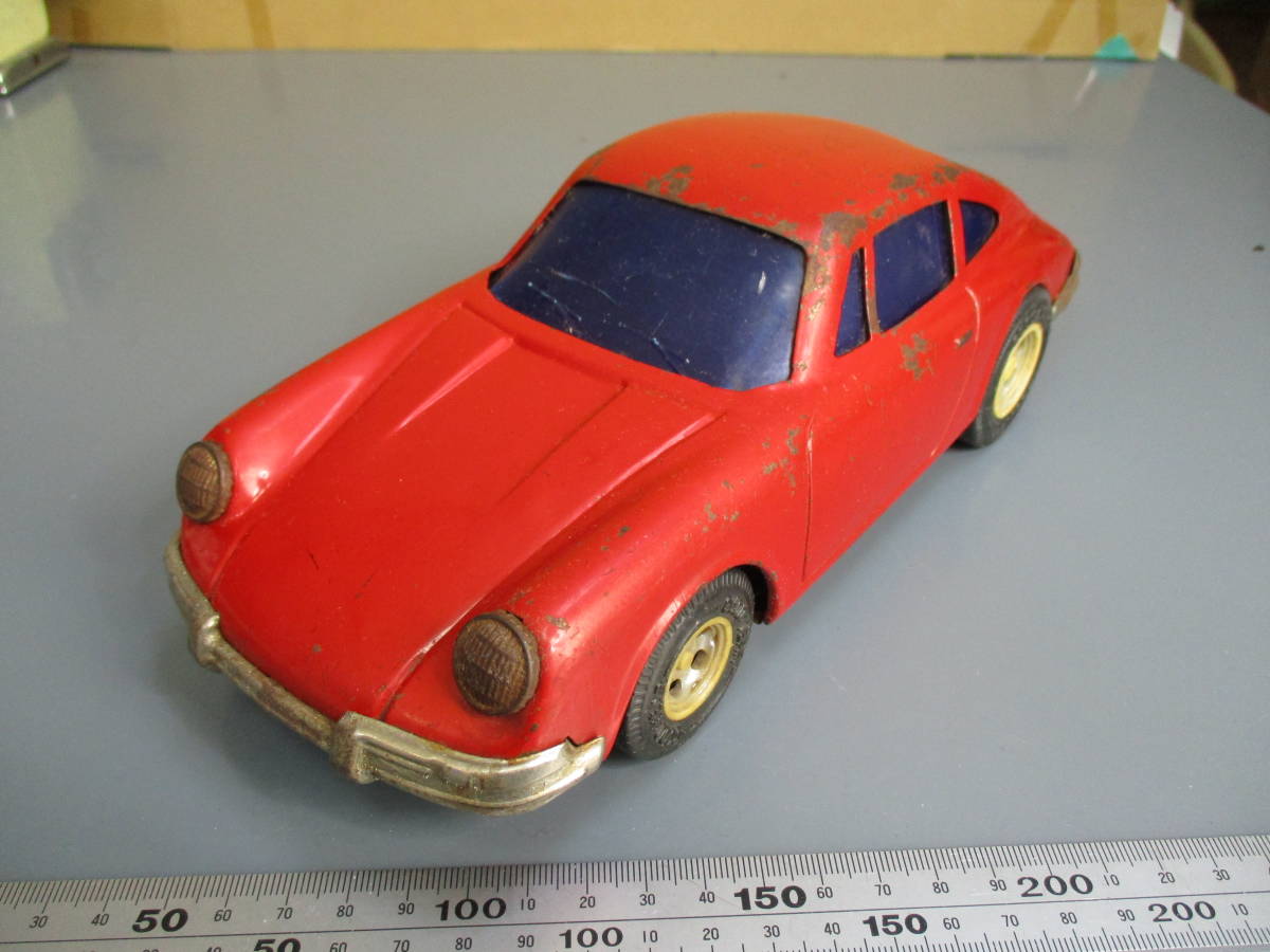 ポルシェ911　ブリキリモコン 昭和レトロ 希少 ブリキ ポルシェ911 ジャンク メーカー不明 昭和 レトロ PORSCHE 911