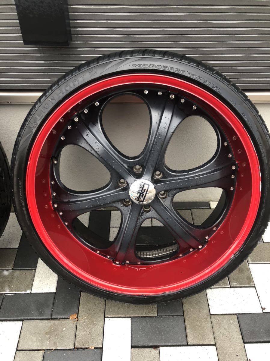 ジオバンナ Giovanna DBL-G 26インチ 6H 139.7 10J ET5 295/30/26 
