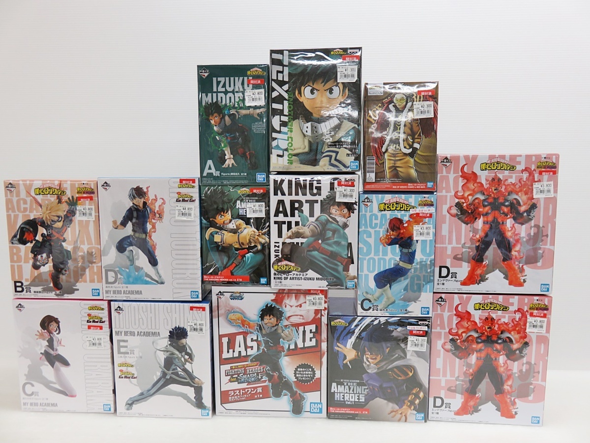  A-3-3 僕のヒーローアカデミア プライズ 他 フィギュア 14点セット まとめ売り 開封済 緑谷出久 他(その他)｜売買されたオークション情報、yahooの商品情報をアーカイブ公開 - オークファン その他