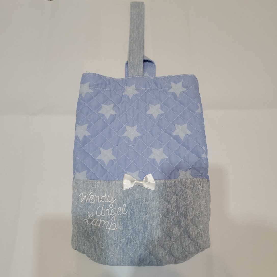 上履き入れ シューズケース シューズ入れ 星柄【中古品】(シューズ  