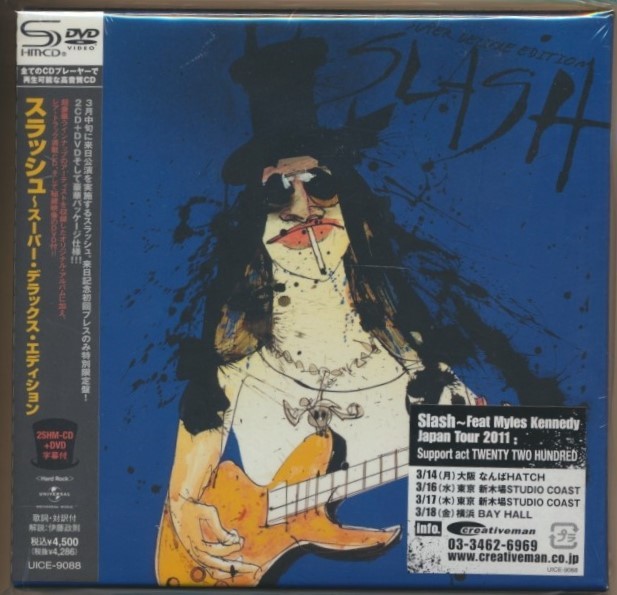 【100%新品，新作登場】 3枚組 2SHM-CD+DVD SLASH / スラッシュ スーパー デラックス エディション 国内盤(一般)｜売買されたオークション情報、yahooの商品情報をアーカイブ公開 - オークファン 一般