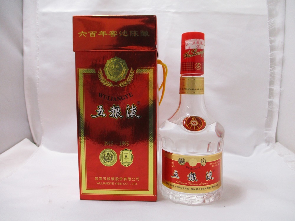 22-1384 五狼液 500ml 60% 五粮液 ごりょうえき 沈香型白酒 中国酒 