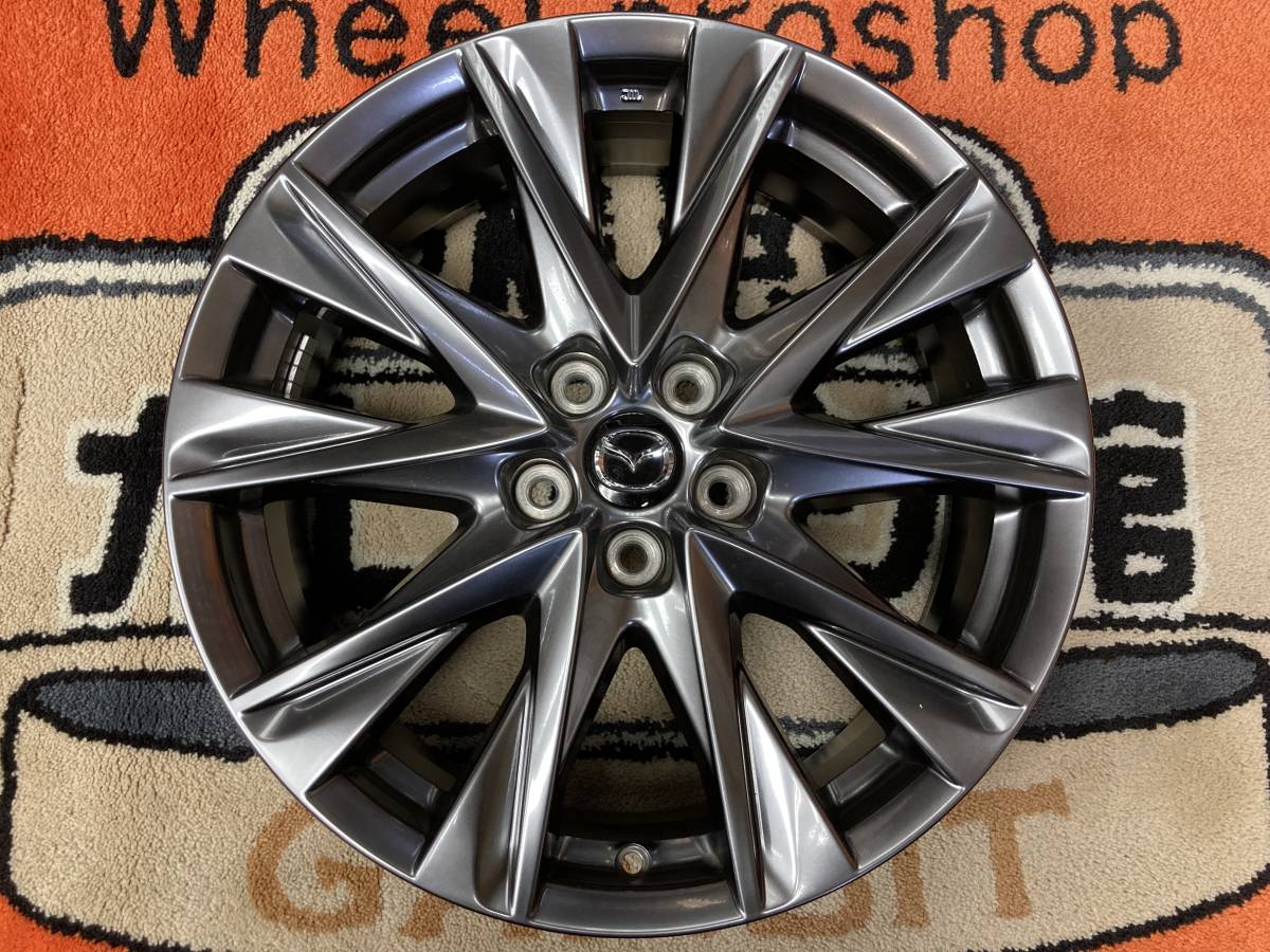 ◇MAZDA CX-8純正 19インチ◇高輝度ダーク塗装品!!焼付塗装◇ホイール