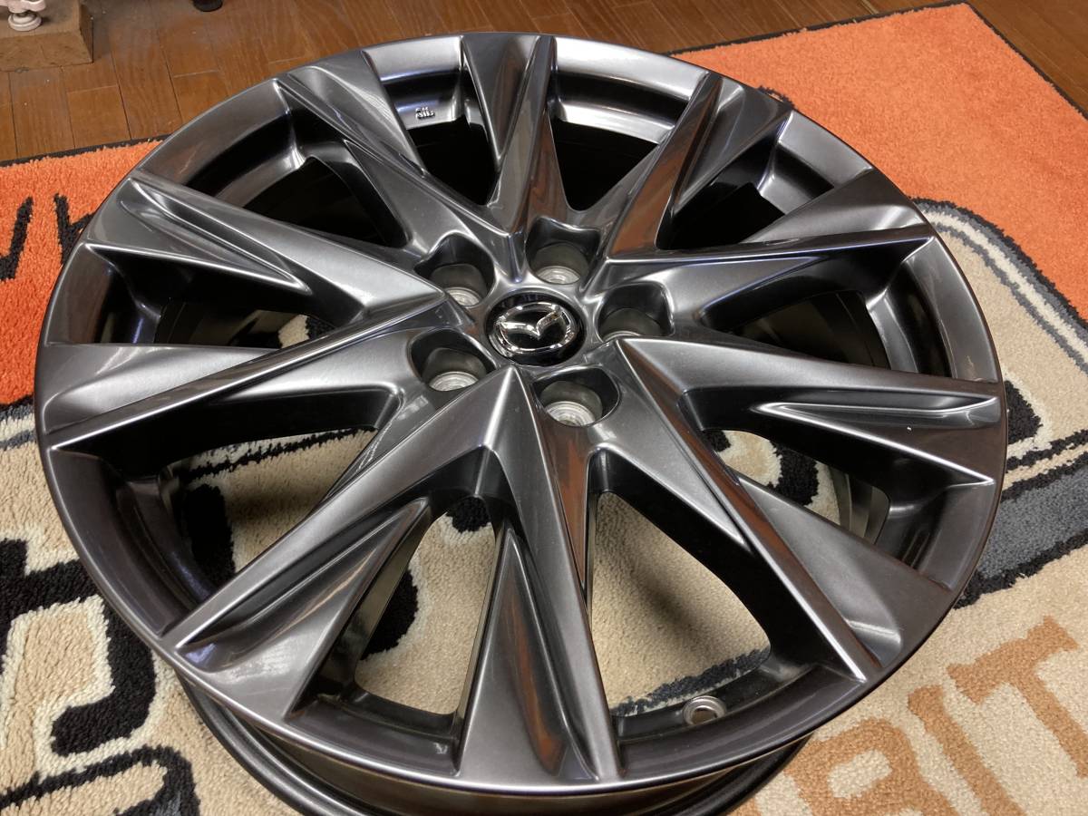 ◇MAZDA CX-8純正 19インチ◇高輝度ダーク塗装品!!焼付塗装◇ホイール