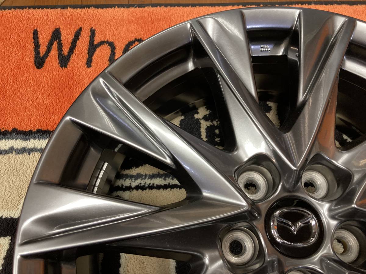 ◇MAZDA CX-8純正 19インチ◇高輝度ダーク塗装品!!焼付塗装◇ホイール