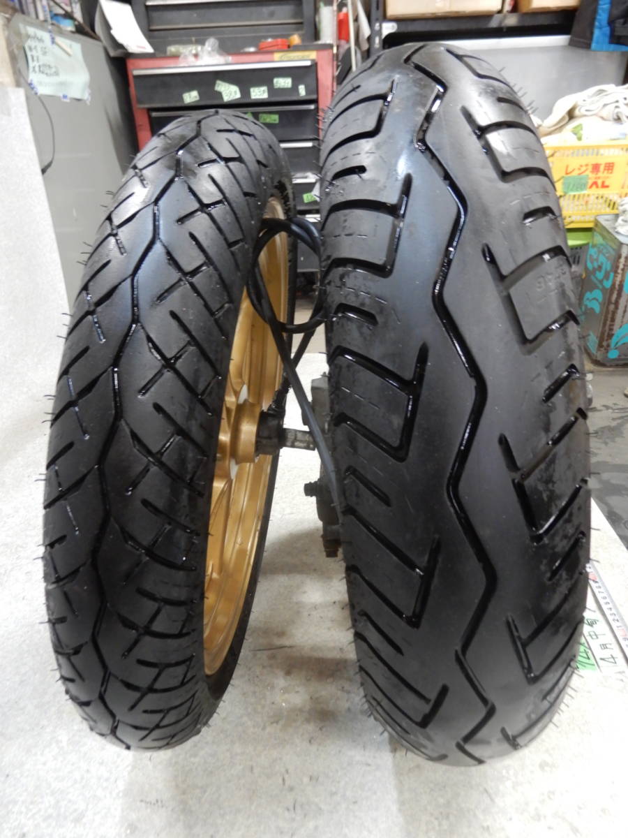 7411 MC23 ジェイド250 ホイール 前後 セット フロントホイール リア 